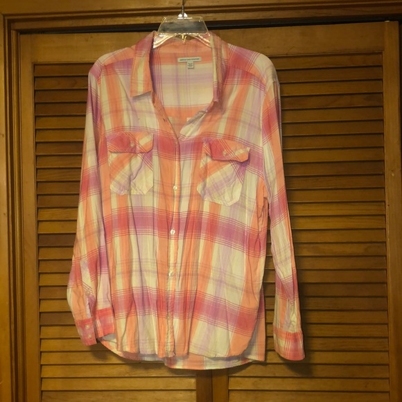 Plaid button down - Picture 1 of 4